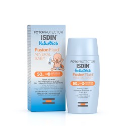 Fotoprotector Isdin Fusion Fluid Mineral Baby Pediatrics SPF 50  50 ml