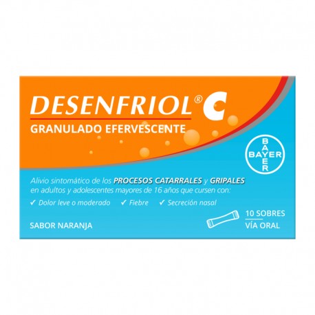Desenfriol C 10 sobres granulado