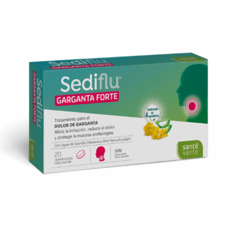  Sediflu Garganta Forte 20 comprimidos 