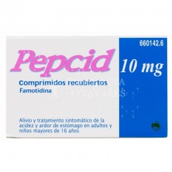 Pepcid 10 mg 12 comprimidos